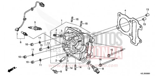 CULASSE NSC110MPDC de 2012